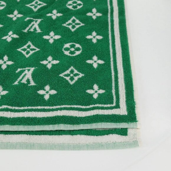 LOUIS VUITTON Monogram Beach Towel Serviette Towel Pile M77752 Auth yk18596V - Picture 12 of 16